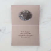 クインシーPinzgauerの子牛5896 -大事な行事を作って下さい カード (内部)