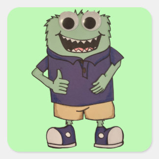 クインステッカー スクエアシール