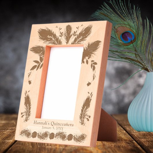 クインセアニラ祝ギフトの日 レーザー彫刻フレーム