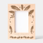 クインセアニラ祝ギフトの日 レーザー彫刻フレーム (正面)