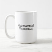 クインテンシャルコーヒーマグ コーヒーマグカップ (左)