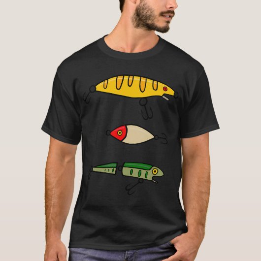 クイントのサメ釣り Tシャツ (正面)