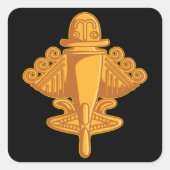 クインバヤ飛行機古代エイリアン理論家クインバヤ スクエアシール (正面)