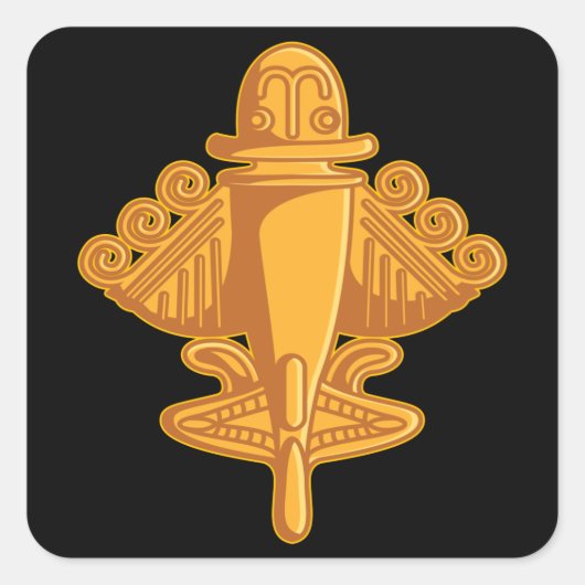 クインバヤ飛行機古代エイリアン理論家クインバヤ スクエアシール (正面)