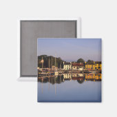 クインバラ郡ゴールウェイの町と港 マグネット (正面/裏面)