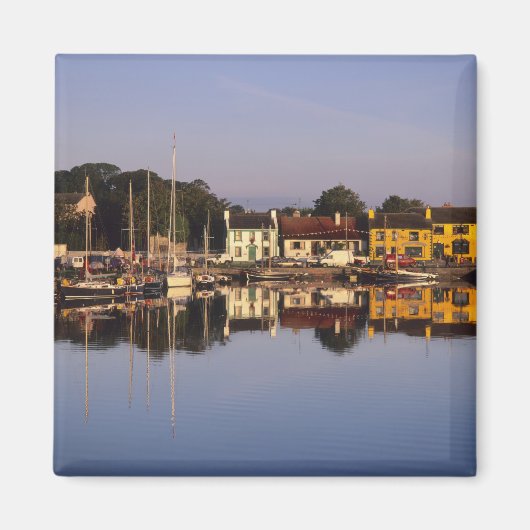 クインバラ郡ゴールウェイの町と港 マグネット (正面)