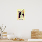 クインヒナデュボンネフランスのヴィンテージ広告ズ ポスター (キッチン)