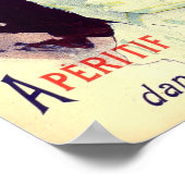 クインヒナデュボンネフランスのヴィンテージ広告ズ ポスター (角)