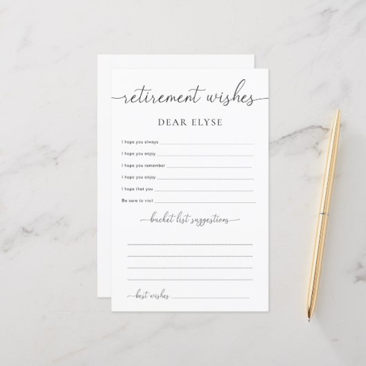 クインミニマリスト退職願い (正面/裏面インサイチュ)