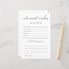 クインミニマリスト退職願い