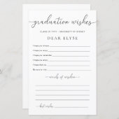 クインミニマル卒業希望 (正面/裏面)