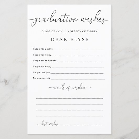 クインミニマル卒業希望 (正面)