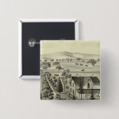 クインレジデンス 缶バッジ (正面&裏面)