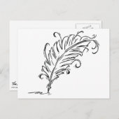 クイールペンはがき ポストカード (正面/裏面)