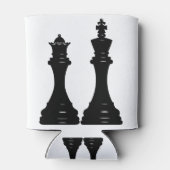 クイーンとキングチェスの駒 缶クーラー (裏面)