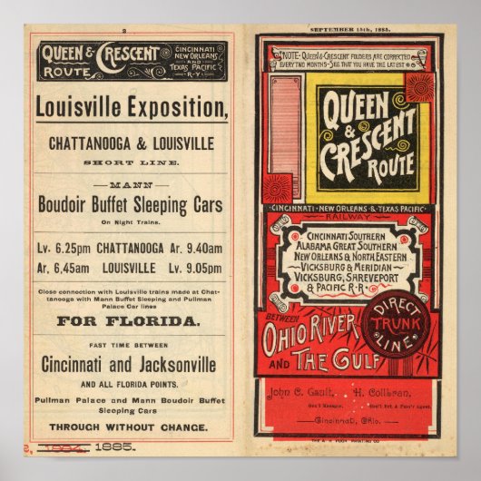 クイーンとクレセントルート ポスター (正面)