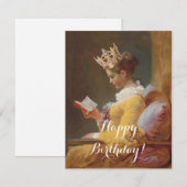 クイーンになる方法 お誕生日おめでとう! (正面/裏面)