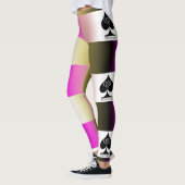 クイーンのスペードレギンスホットウィザードセクシーQoS夢 レギンス (左)