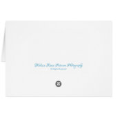 クイーンアンズレースカスタムハッピーバースデーカード (裏面横)