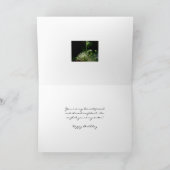 クイーンアンズレースハッピーバースデーシスターカード カード (内部)