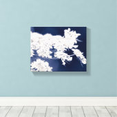 クイーンアンズレースフラワーズキャンバスプリント キャンバスプリント (インサイチュ (ウッドフロア))