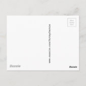 クイーンアンズレースポストカード ポストカード (裏面)