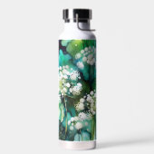 クイーンアンズレース抽象芸術 ウォーターボトル (左面)