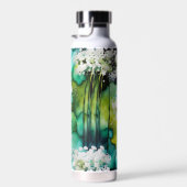クイーンアンズレース抽象芸術 ウォーターボトル (右面)