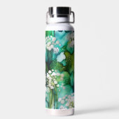 クイーンアンズレース抽象芸術 ウォーターボトル (背面)