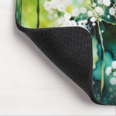 クイーンアンズレース抽象芸術 マウスパッド (コーナー)