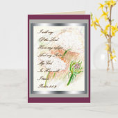 クイーンアンズレース カード (黄色い花)