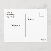 クイーンアンズレース ポストカード (裏面)