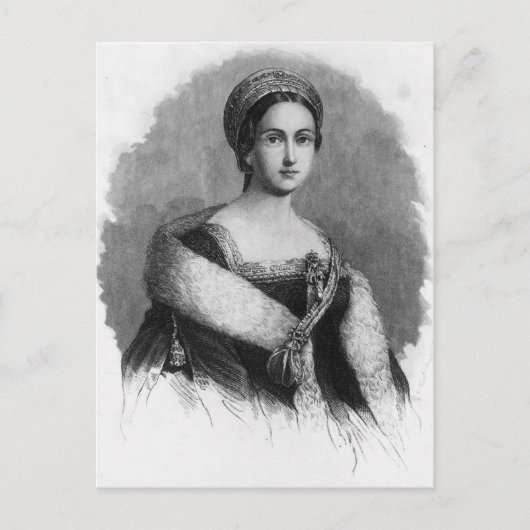 クイーンアンヌボレーン ポストカード (正面)