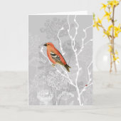 クイーンアンモーニンググリーティングカード カード (黄色い花)