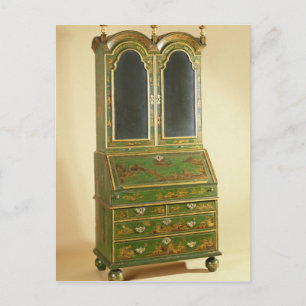 クイーンアン局のキャビネットとボール足, c.1710 ポストカード