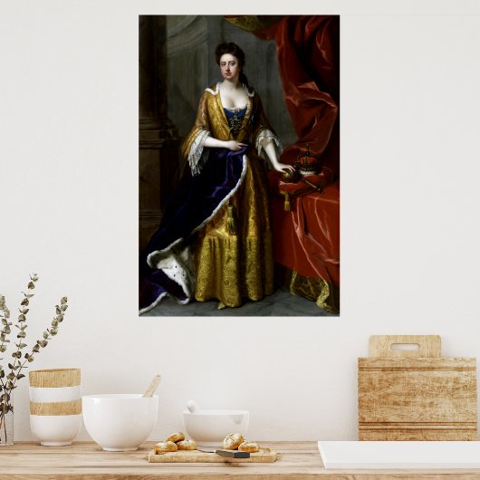 クイーンアン素晴らしイギリスアイルランド ポスター (キッチン)