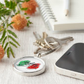 クイーンイタリアン キーホルダー (側面)