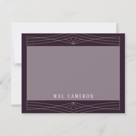 クイーンインスパイアノートカード ノートカード (正面)