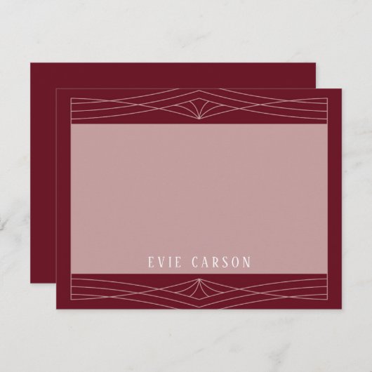 クイーンインスパイアノートカード ノートカード (正面/裏面)