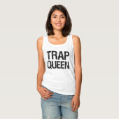 クイーンウィメンズタンクをトラップ Tシャツ (正面フル)