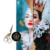 クイーンウィメンズ歴史月の切り離し 薄葉紙