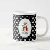 クイーンウェスティードッグウエストハイランドホワイトテリア ジャンボコーヒーマグカップ (右)