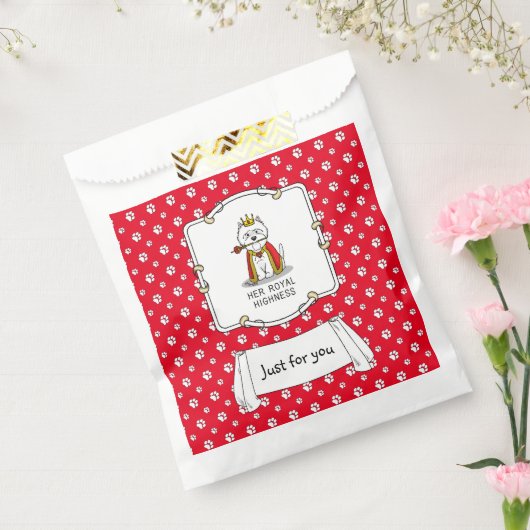 クイーンウェスティードッグウエストハイランドホワイトテリア フェイバーバッグ (封をした状態)