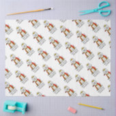 クイーンウェスティードッグウエストハイランドホワイトテリア 薄葉紙 (クラフト)