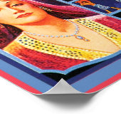 クイーンエスザーヴィンテージクレート表示 ポスター (角)