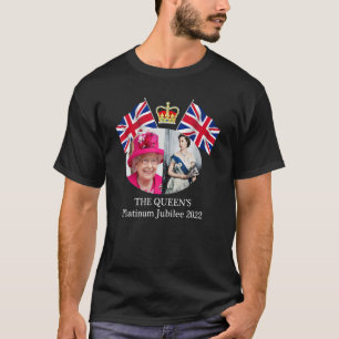 クイーンエリザブEth Iiプラチナジュビリー2022シーブラット Tシャツ