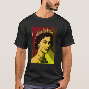クイーンエリザベスのプラチナジュビリー2022英国ユニオンJ Tシャツ
