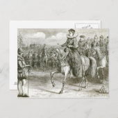 クイーンエリザベスアットティルベリー ポストカード (正面/裏面)