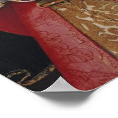 クイーンエリザベスザファーストポートレートプリント ポスター (角)