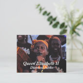 クイーンエリザベスダイヤモンドジュビリーコンサートポストカード ポストカード (スタンド正面)